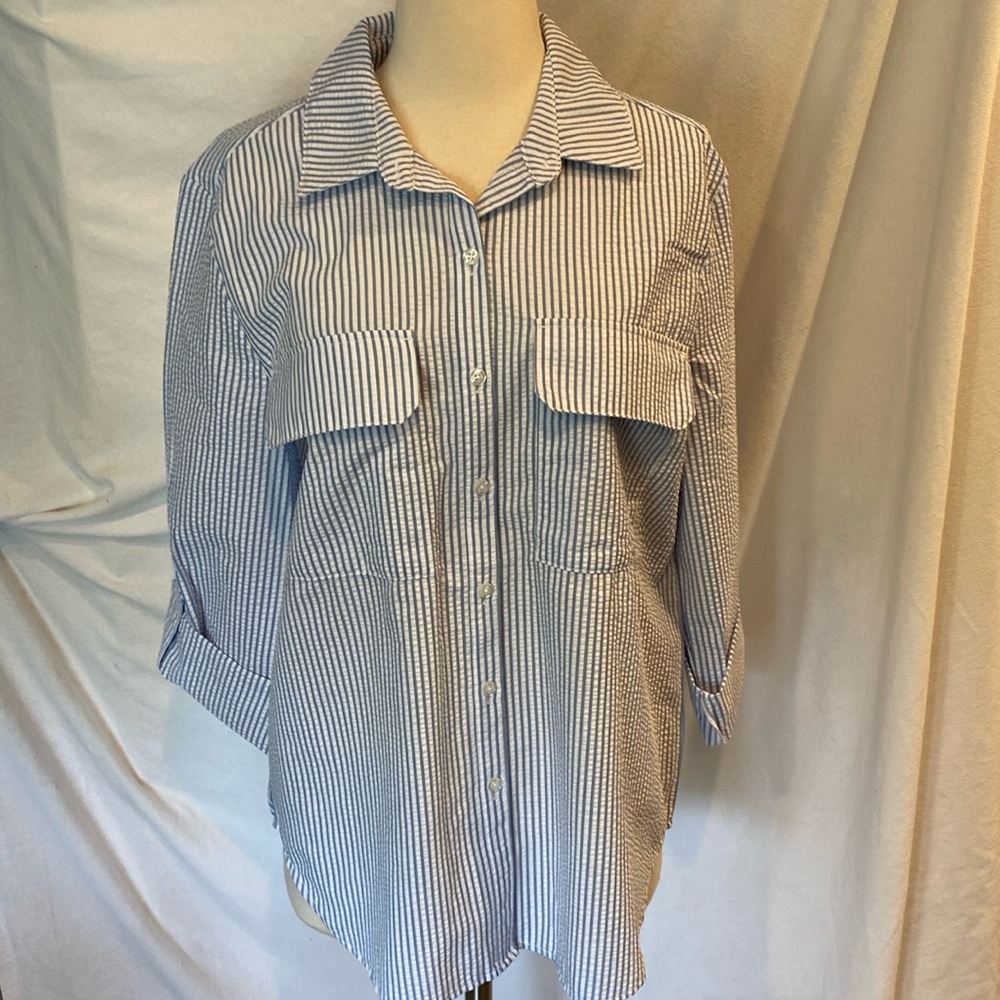 Casa Cabana stripe blouse